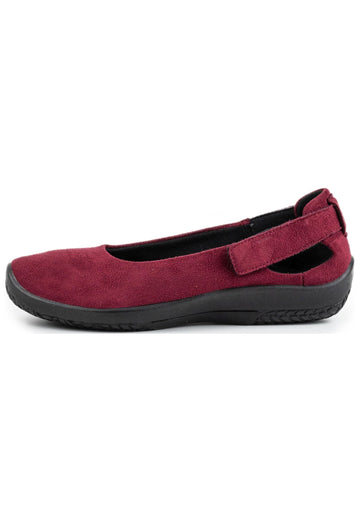 ARCOPEDICO Ballerinas Lederimitat Bordeaux - surf4shoes