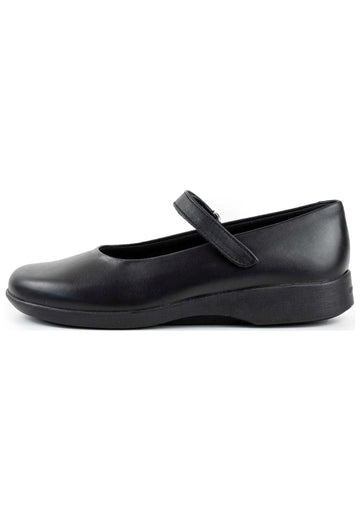 ARCOPEDICO Ballerinas Lederimitat Schwarz - surf4shoes