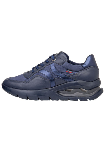 CallagHan Sneaker Leder Marine - surf4shoes