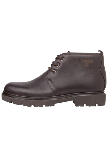 CallagHan Stiefelette Leder Dunkelbraun - surf4shoes