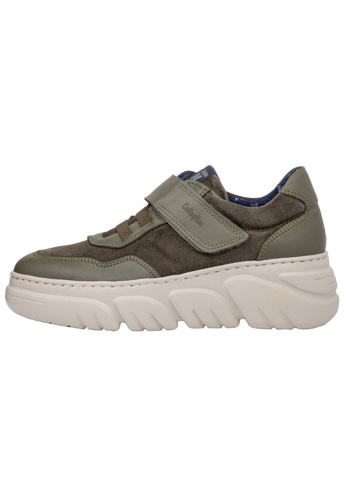 CallagHan Sneaker Leder/Textil Forest - surf4shoes