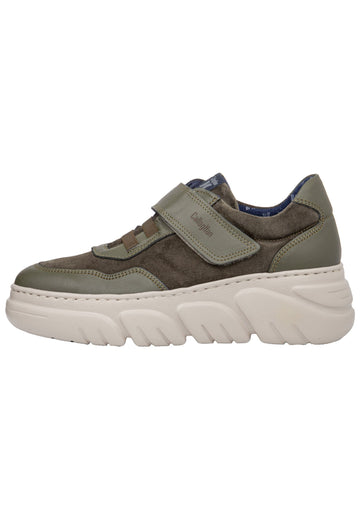 CallagHan Sneaker Leder/Textil Forest - surf4shoes