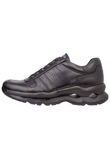 CallagHan Sneaker Leder Schwarz - surf4shoes