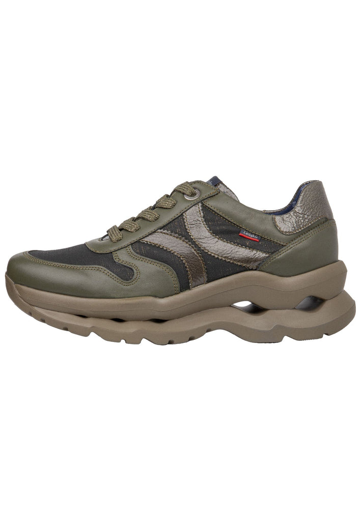 CallagHan Sneaker Leder/Textil Military - surf4shoes