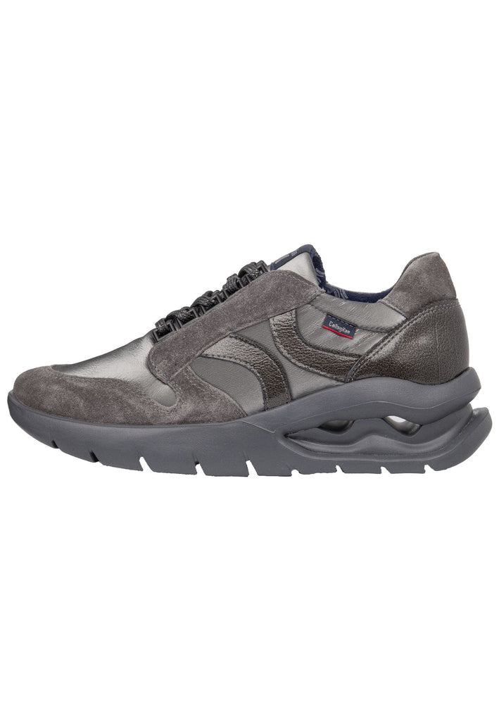 CallagHan Sneaker Leder/Textil Grau - surf4shoes