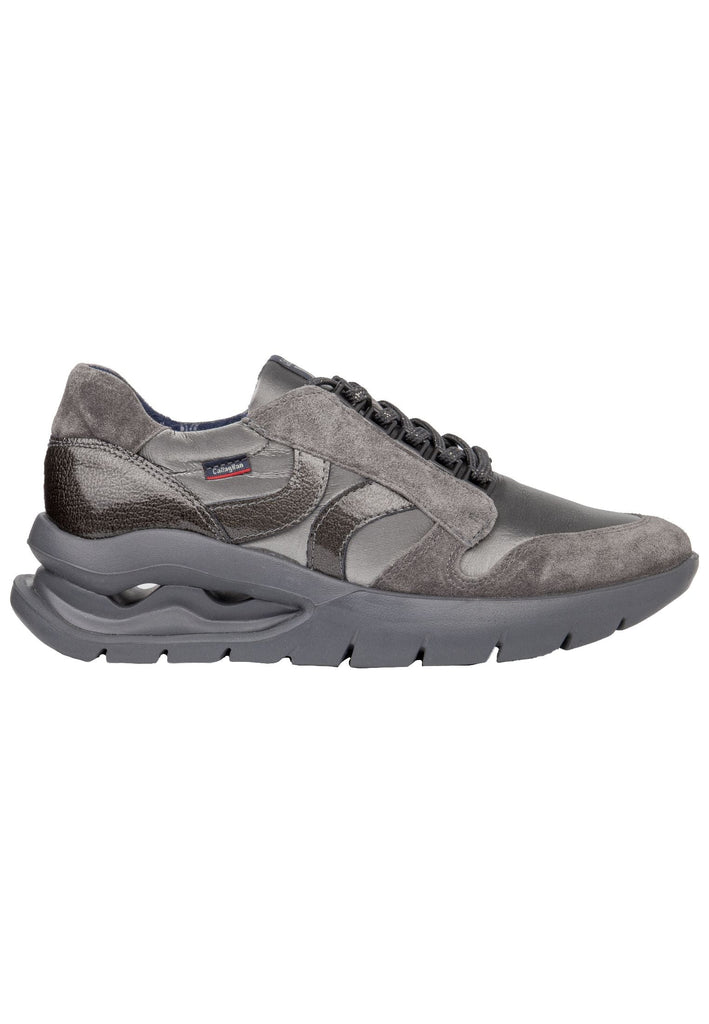 CallagHan Sneaker Leder/Textil Grau - surf4shoes