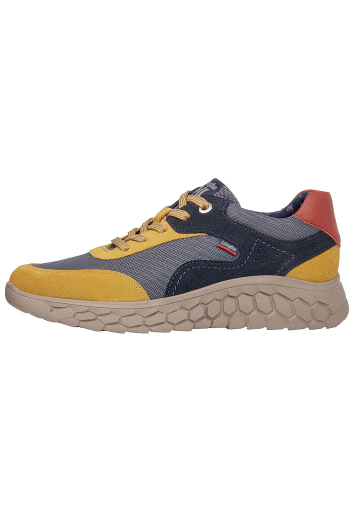 CallagHan Sneaker Leder/Textil Beige - surf4shoes