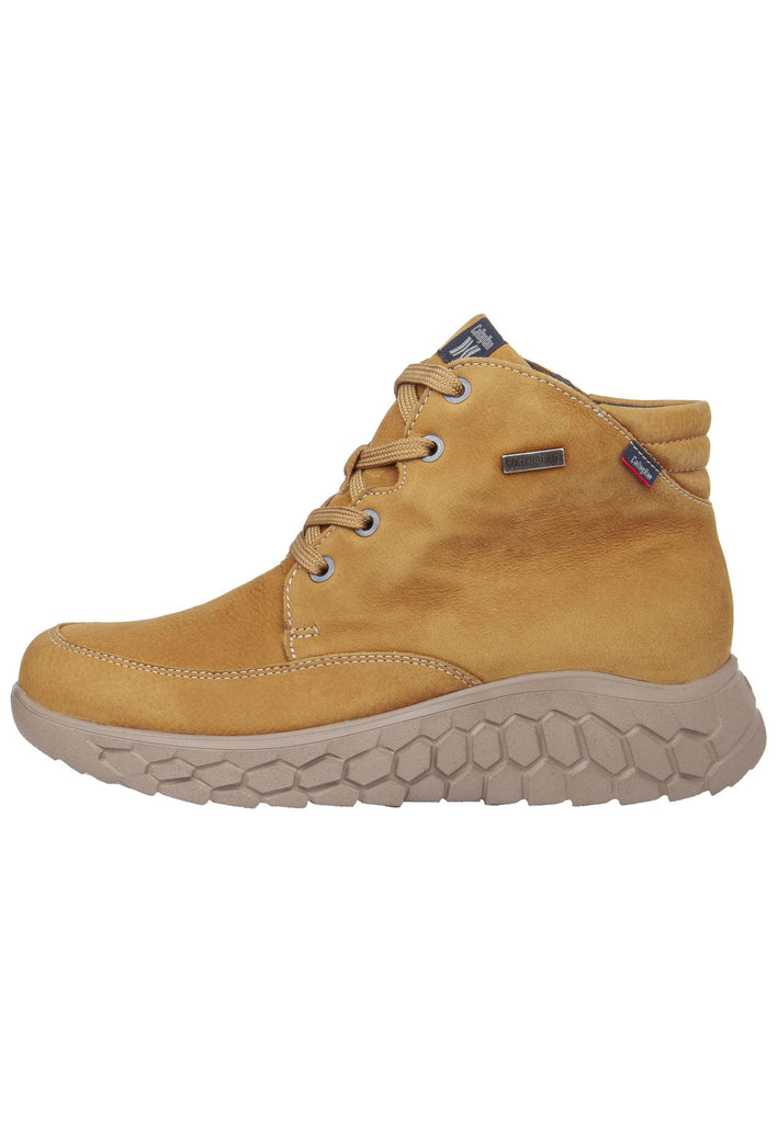 CallagHan Stiefelette Leder/Textil Beige - surf4shoes