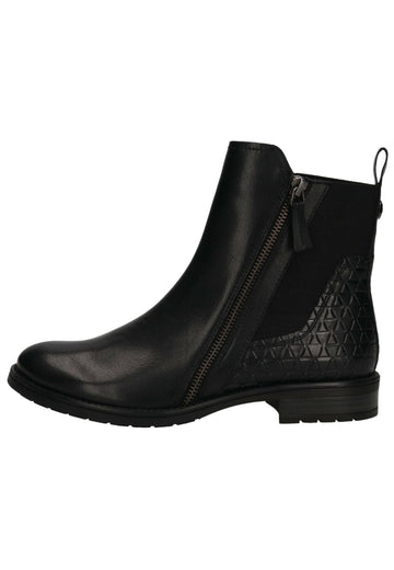 Bagatt Stiefelette Nappaleder Schwarz - surf4shoes