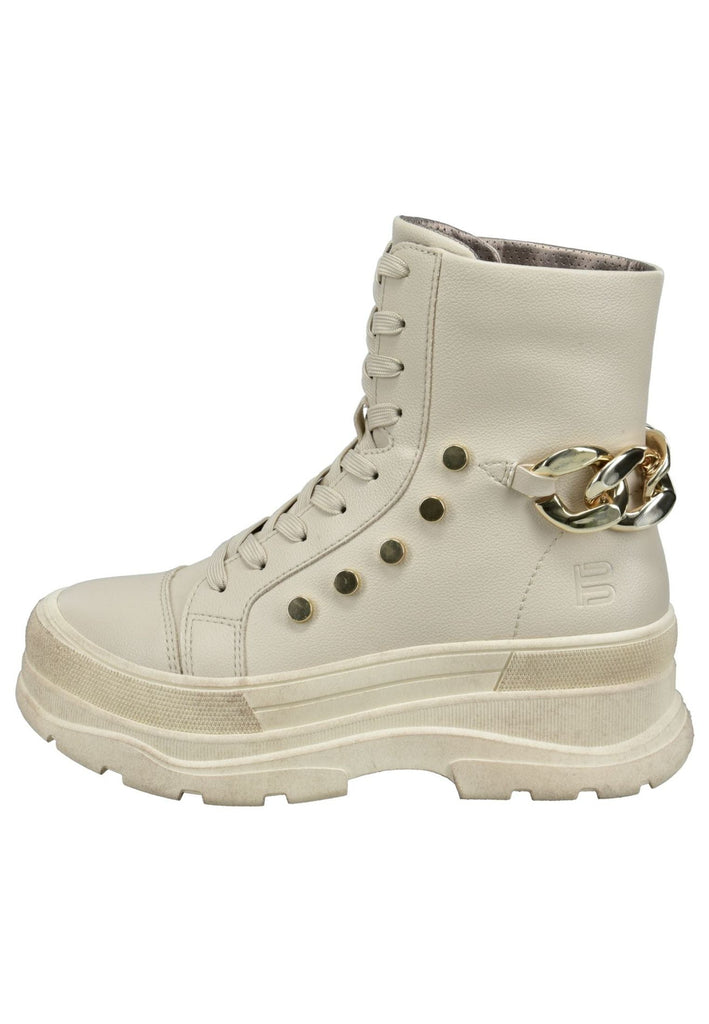Bagatt Stiefelette Lederimitat Beige - surf4shoes