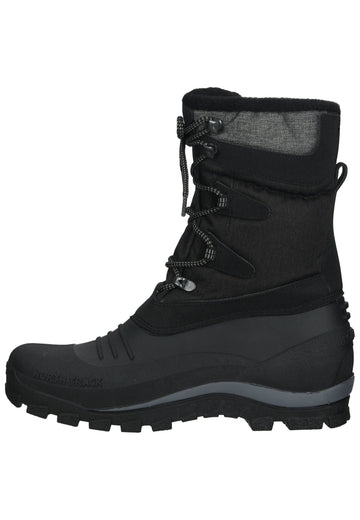 CMP Stiefelette Leder/Textil Schwarz/Grau Warmfutter - surf4shoes