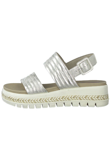 Tamaris Comfort Sandalen Leder Gold - surf4shoes