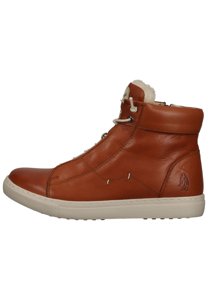 Hush Puppies Sneaker Leder Cognac Warmfutter - surf4shoes