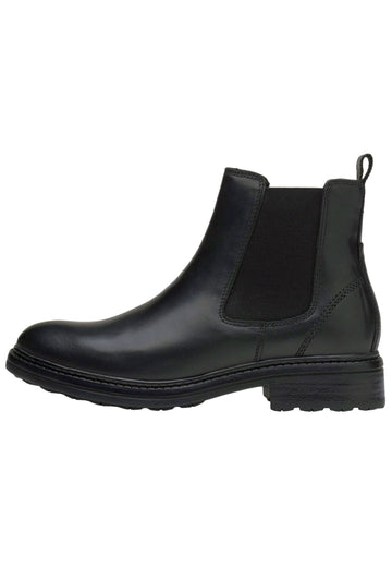 LASOCKI Stiefelette Lederimitat Schwarz - surf4shoes