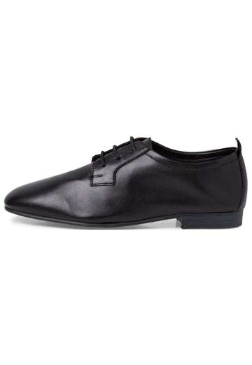 Tamaris Halbschuhe Glattleder Schwarz - surf4shoes