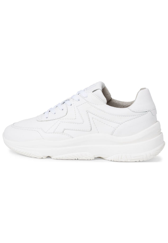 Tamaris Sneaker Leder Weiß - surf4shoes