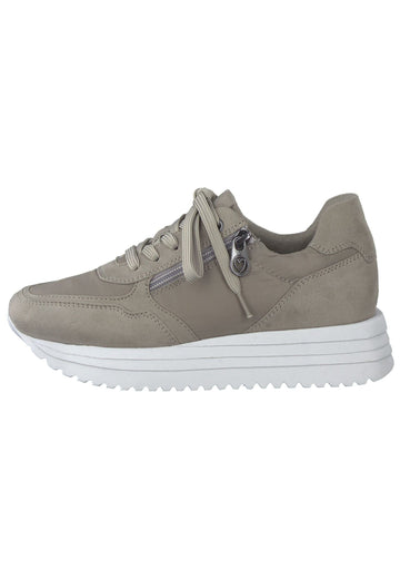 Marco Tozzi Sneaker Textil Grau - surf4shoes