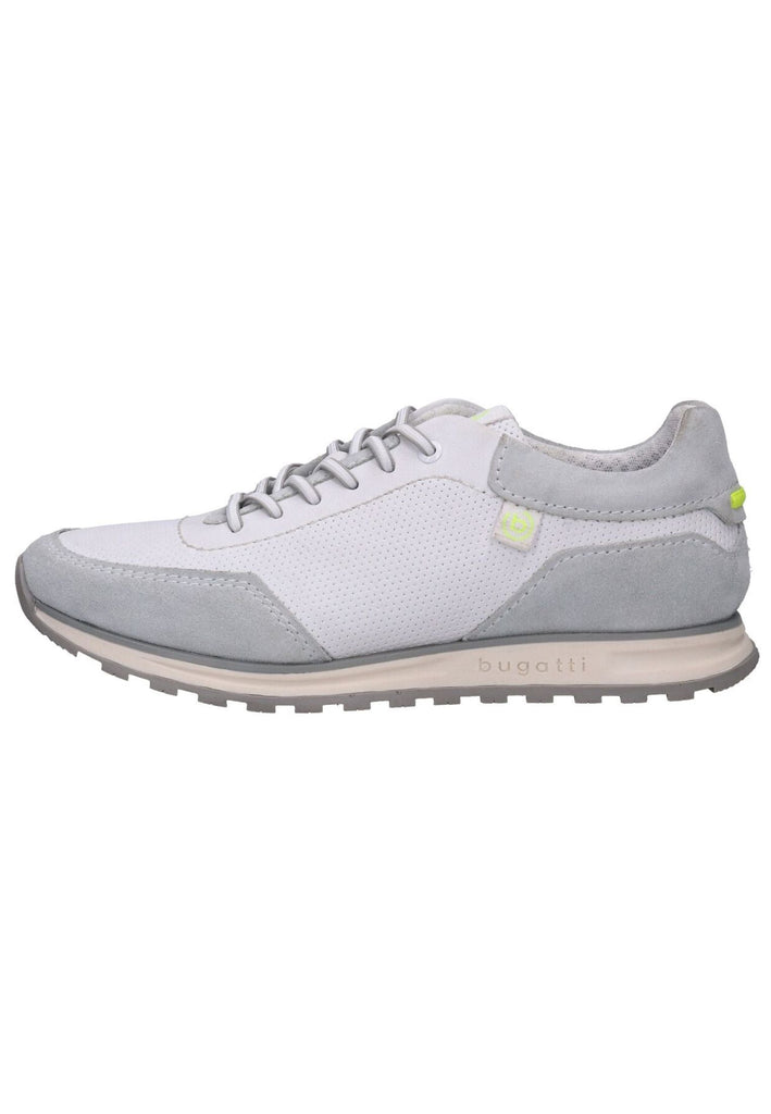 Bugatti Sneaker Nappaleder Weiß - surf4shoes