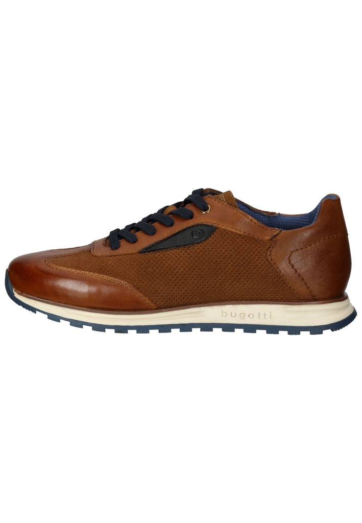 Bugatti Sneaker Leder/Textil Cognac - surf4shoes