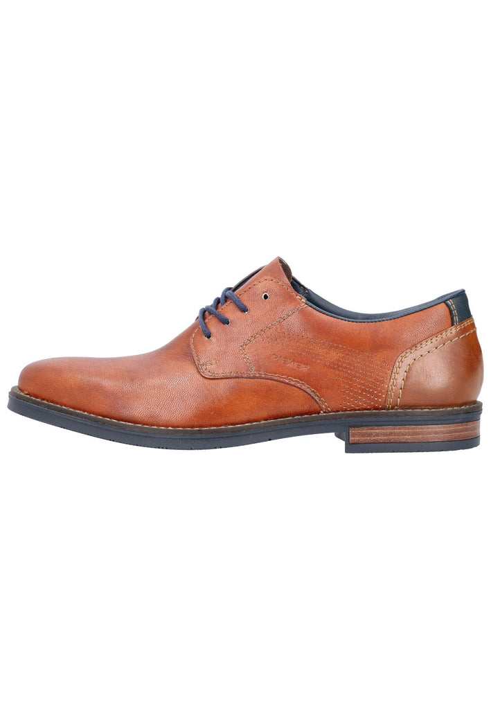 Rieker Businessschuhe Glattleder Braun - surf4shoes