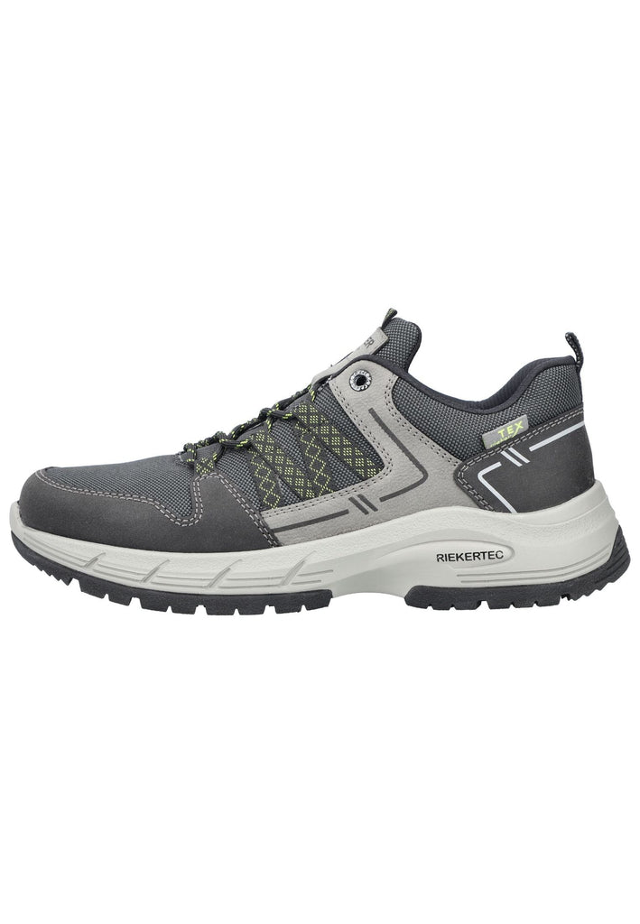 Rieker Sneaker Textil Schwarz/Grau - surf4shoes