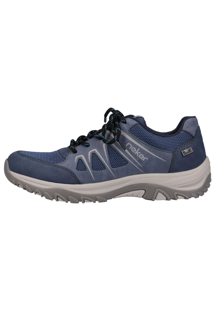 Rieker Halbschuhe Lederimitat Dunkelblau - surf4shoes