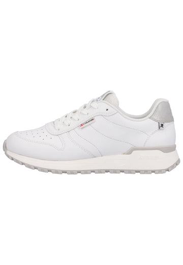 Rieker Sneaker Glattleder Weiß - surf4shoes