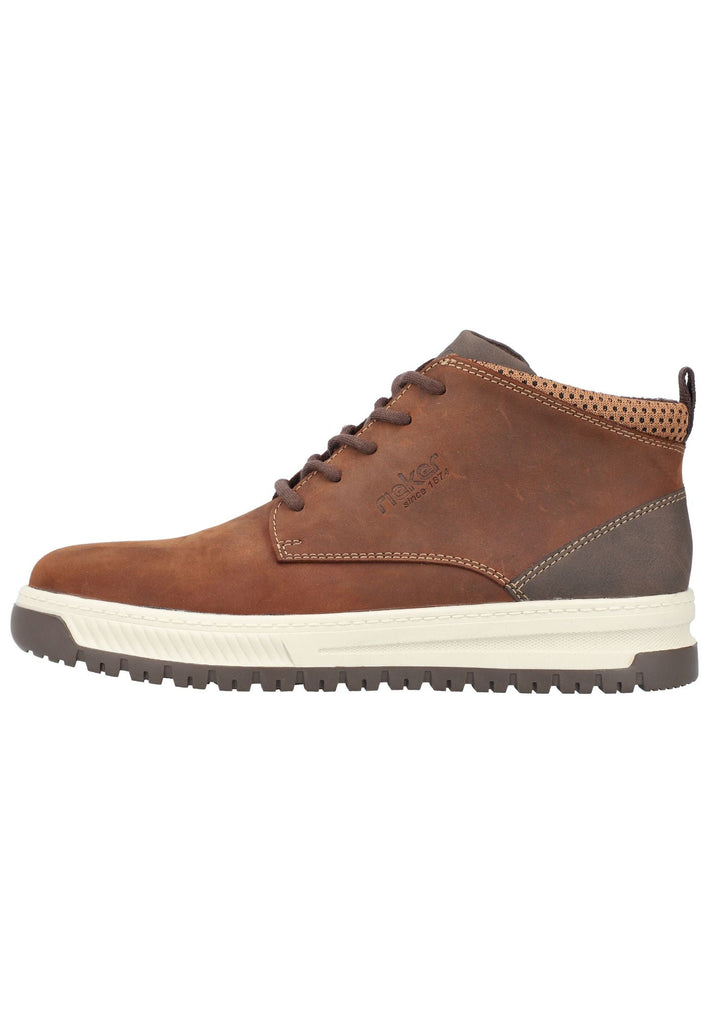Rieker Sneaker Leder/Textil Schoko - surf4shoes