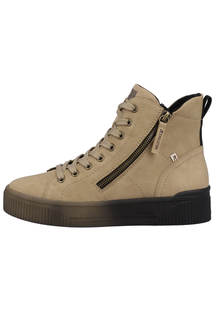 Rieker Sneaker Leder/Textil Camel - surf4shoes