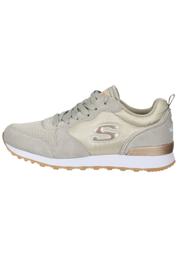 Skechers Sneaker Leder Hellgrau - surf4shoes