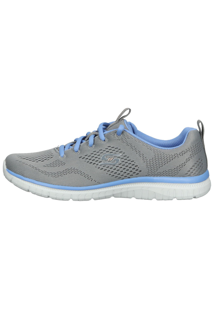 Skechers Sneaker Textil Grau/Blau - surf4shoes