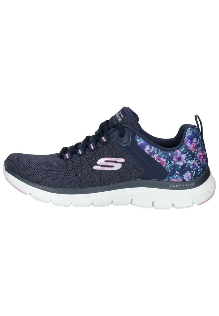 Skechers Sneaker Mesh Blau/Multi - surf4shoes