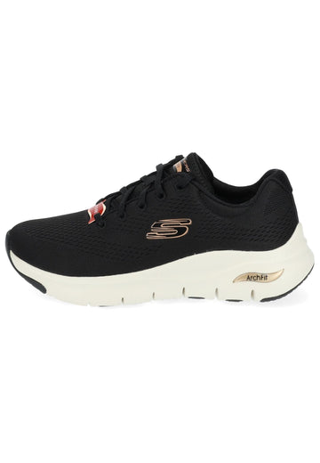 Skechers Sneaker Textil Schwarz - surf4shoes
