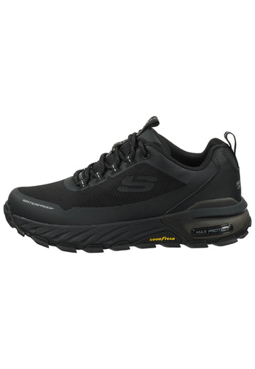 Skechers Sneaker Lederimitat/Mesh Schwarz - surf4shoes