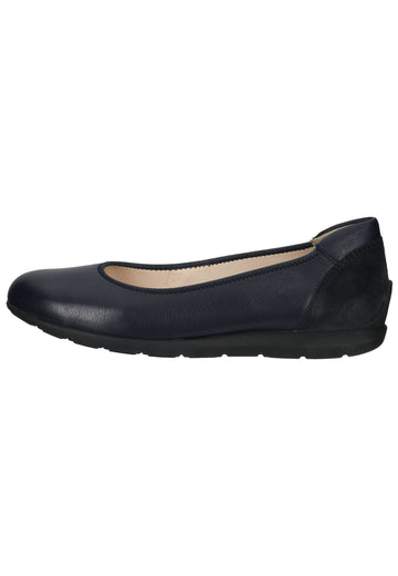 ara Ballerinas Glattleder Blau - surf4shoes