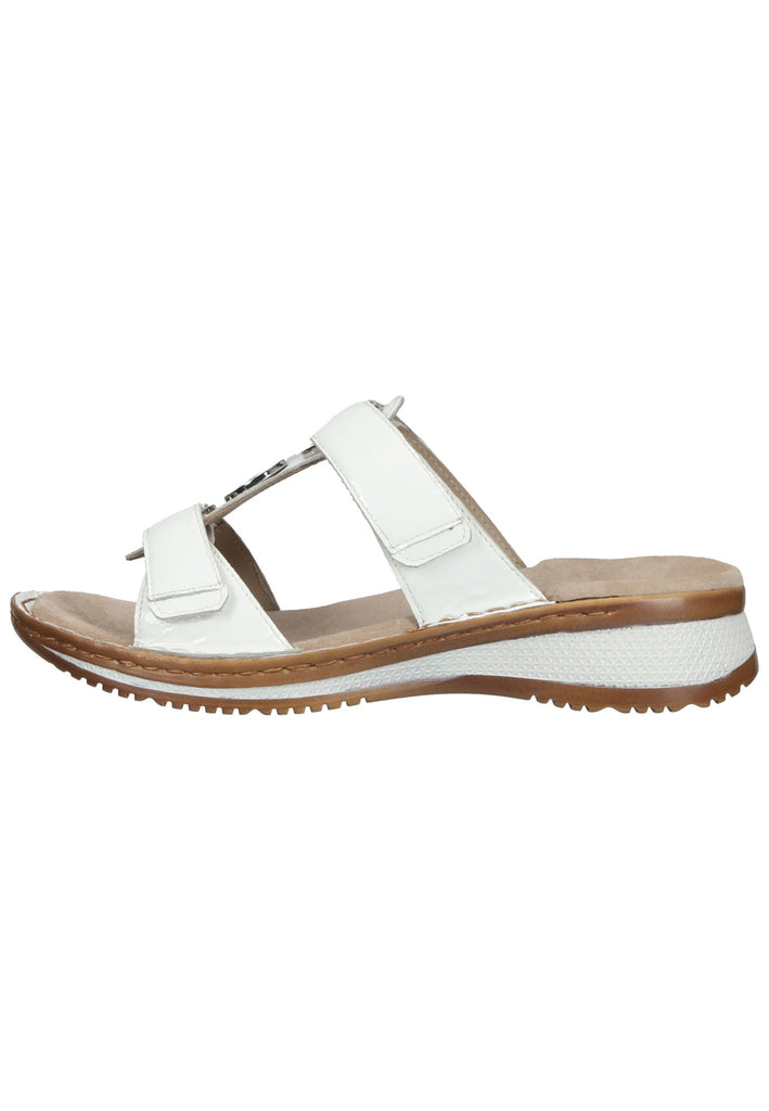 ara Pantoletten Glattleder Weiß - surf4shoes