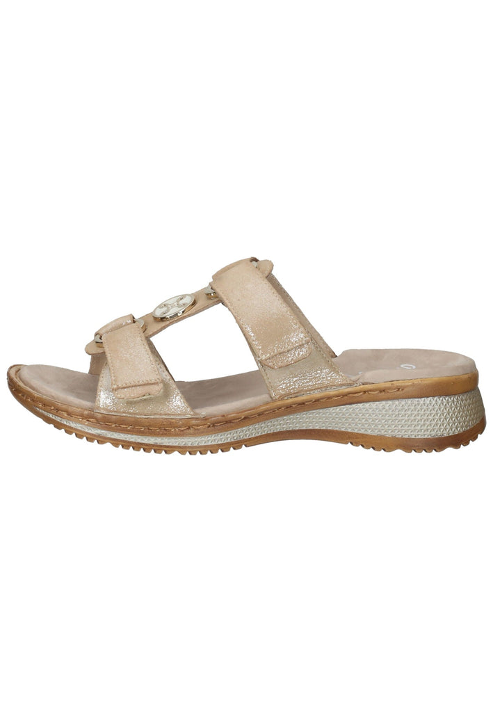 ara Pantoletten Leder Sand - surf4shoes