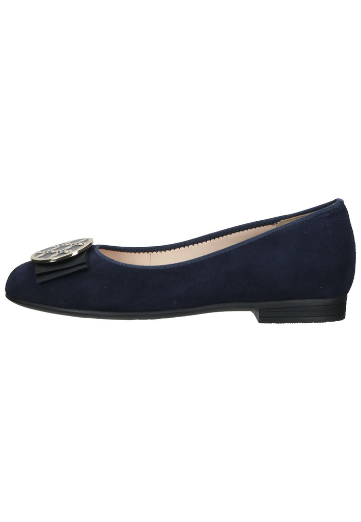 ara Ballerinas Veloursleder Nachtblau - surf4shoes