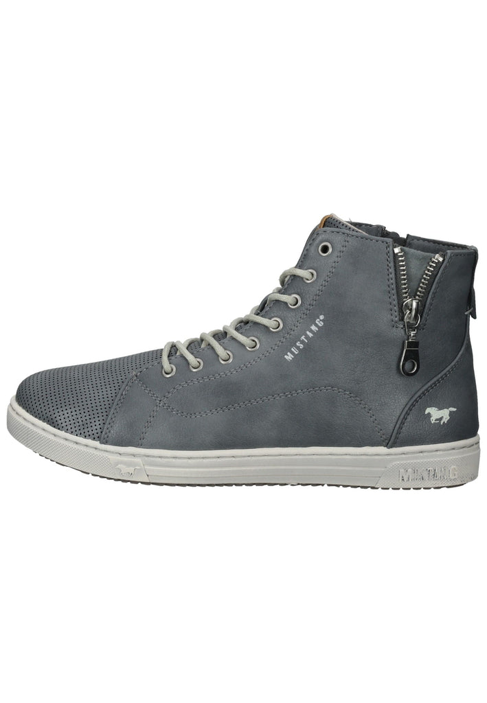 Mustang Sneaker Lederimitat/Textil Sky - surf4shoes