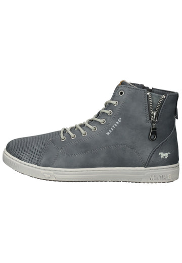 Mustang Sneaker Lederimitat/Textil Sky - surf4shoes