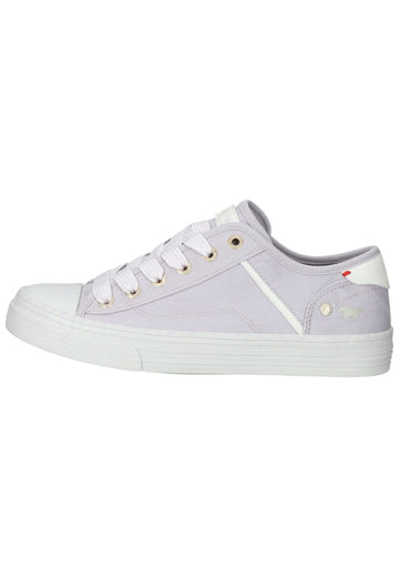 Mustang Sneaker Lederimitat/Textil Lavendel - surf4shoes
