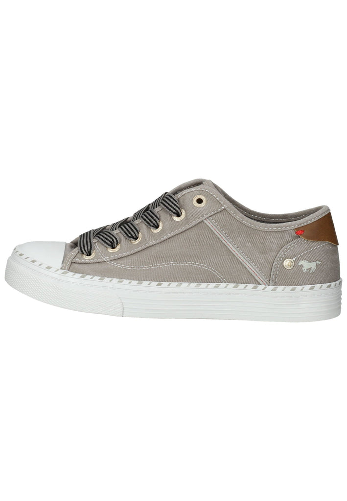 Mustang Sneaker Lederimitat/Textil Grau - surf4shoes