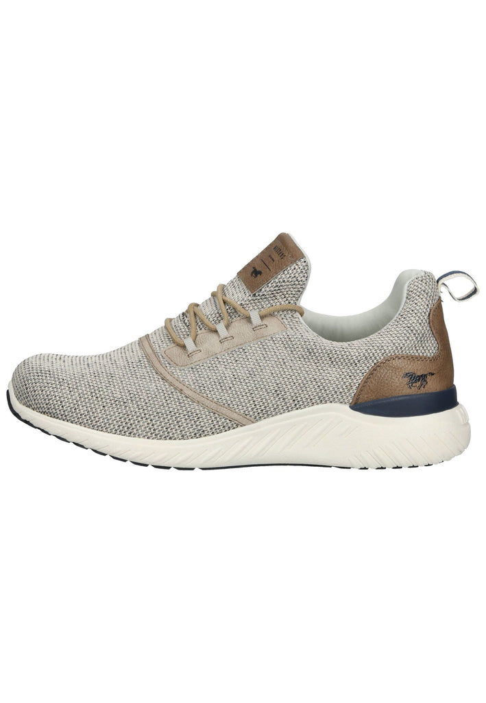 Mustang Sneaker Lederimitat Beige - surf4shoes