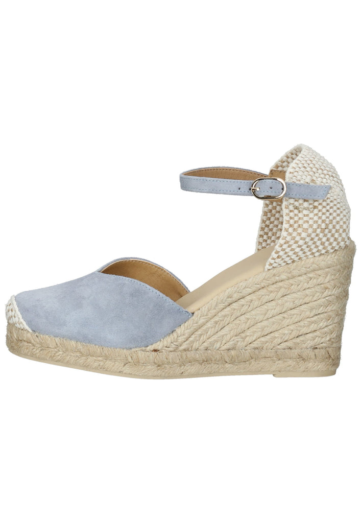 Geox Sandalen Veloursleder Hellblau - surf4shoes
