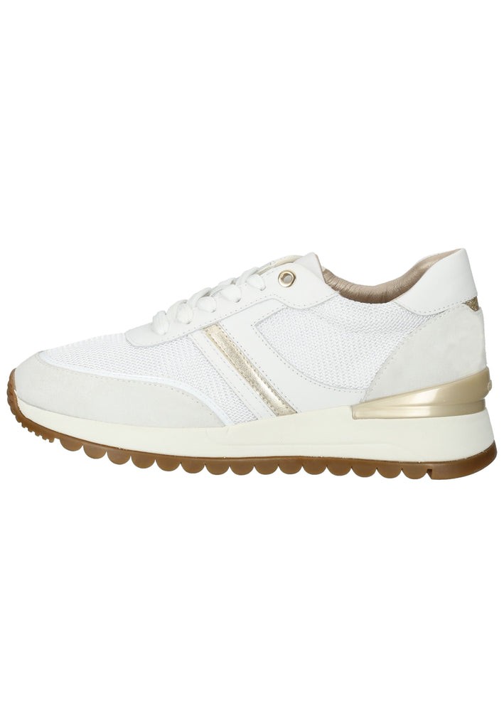 Geox Sneaker Nappaleder Weiß - surf4shoes