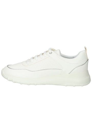 Geox Sneaker Lederimitat/Textil Weiß - surf4shoes