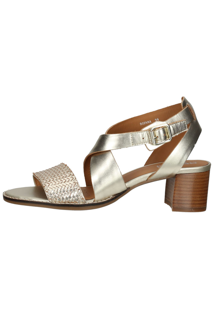 Geox Sandalen Leder Gold - surf4shoes