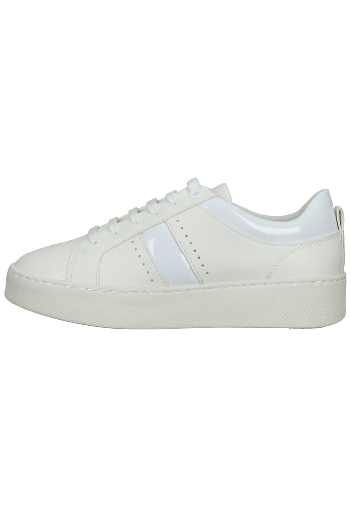 Geox Sneaker Lederimitat/Textil Weiß - surf4shoes