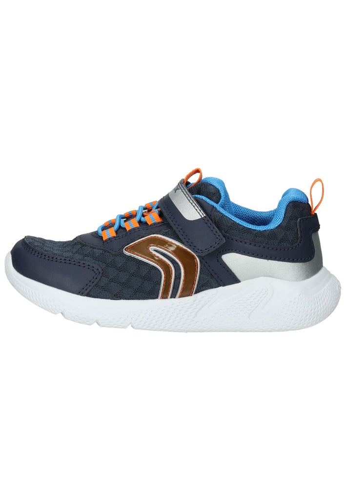 Geox Sneaker Lederimitat/Textil Navy - surf4shoes