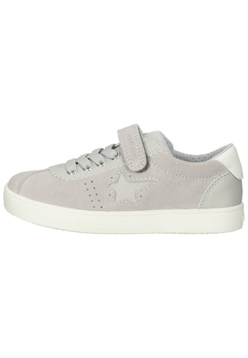 Geox Sneaker Lederimitat Grau - surf4shoes